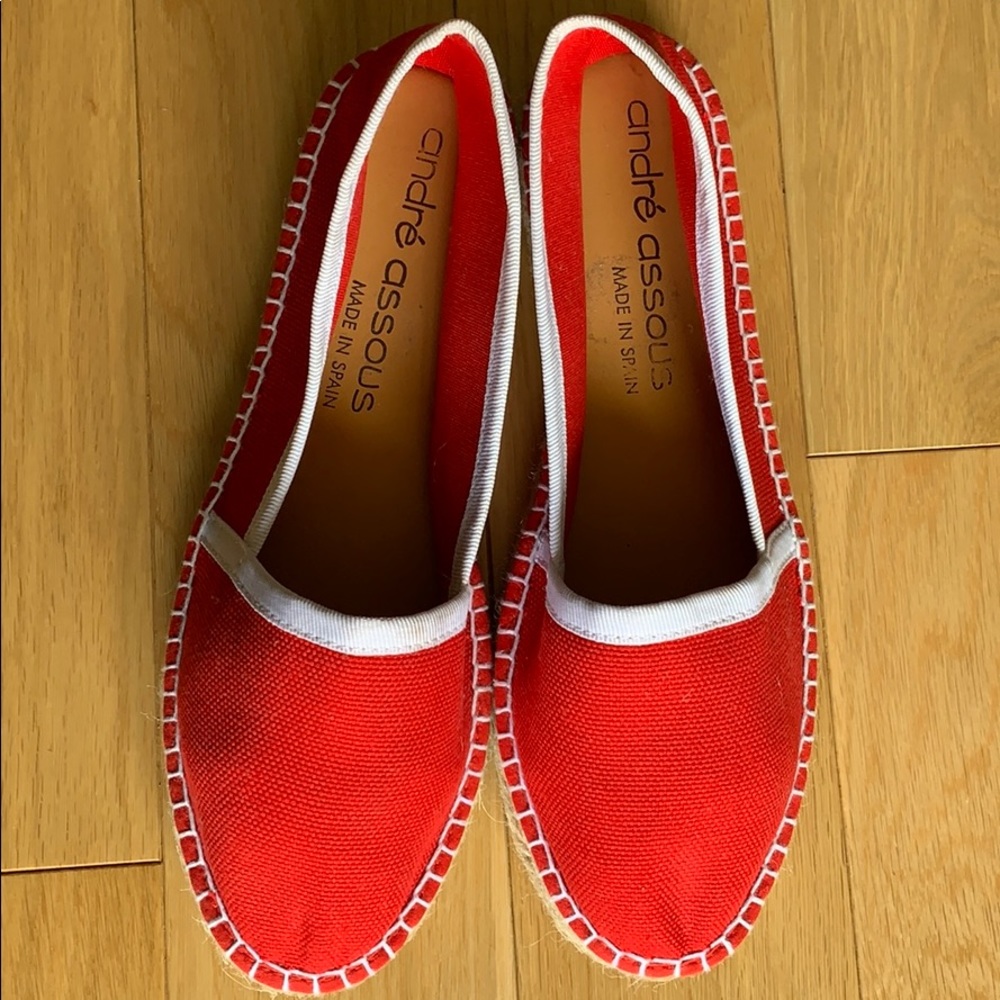 Women’s red slip on size 38 (size 8)